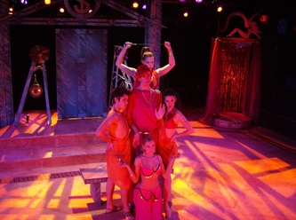 A Funny Thing Happened On the Way To the Forum set design