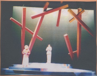 Angels in America Part set design