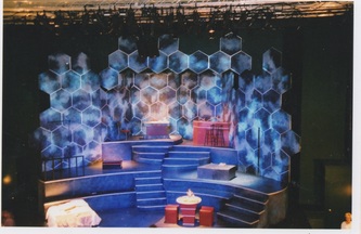 As Bees in Honey Drown set design