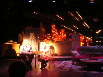 Marry Me a Little set design