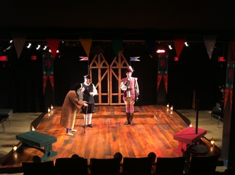 The Merry Wives of Windsor set design