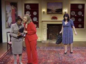 Hillary and Monica set design