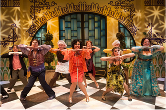The Drowsy Chaperone set design