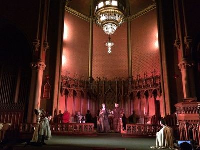 Hamlet set design