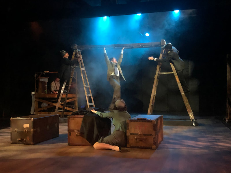 39 Steps set design