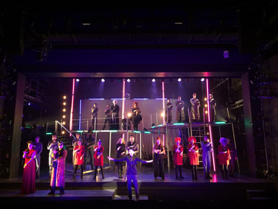 Three Penny Opera set design